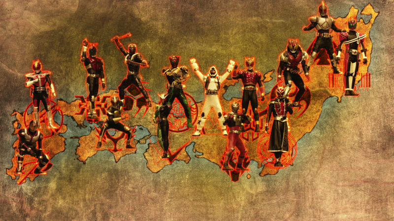 Kamen Rider × Kamen Rider Gaim & Wizard: The Fateful Sengoku Movie Battle